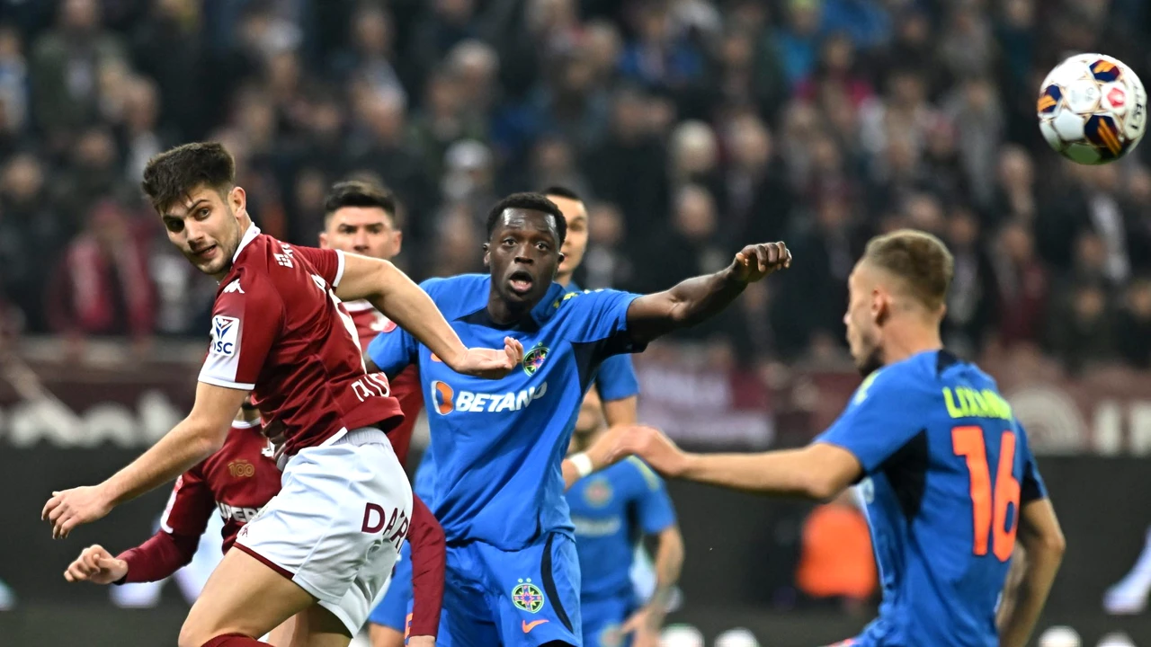 Fotbalistul urmărit de scouterii străini a fost cel mai slab de pe teren. Ce note au primit jucătorii de la FCSB după umilința cu Rapid