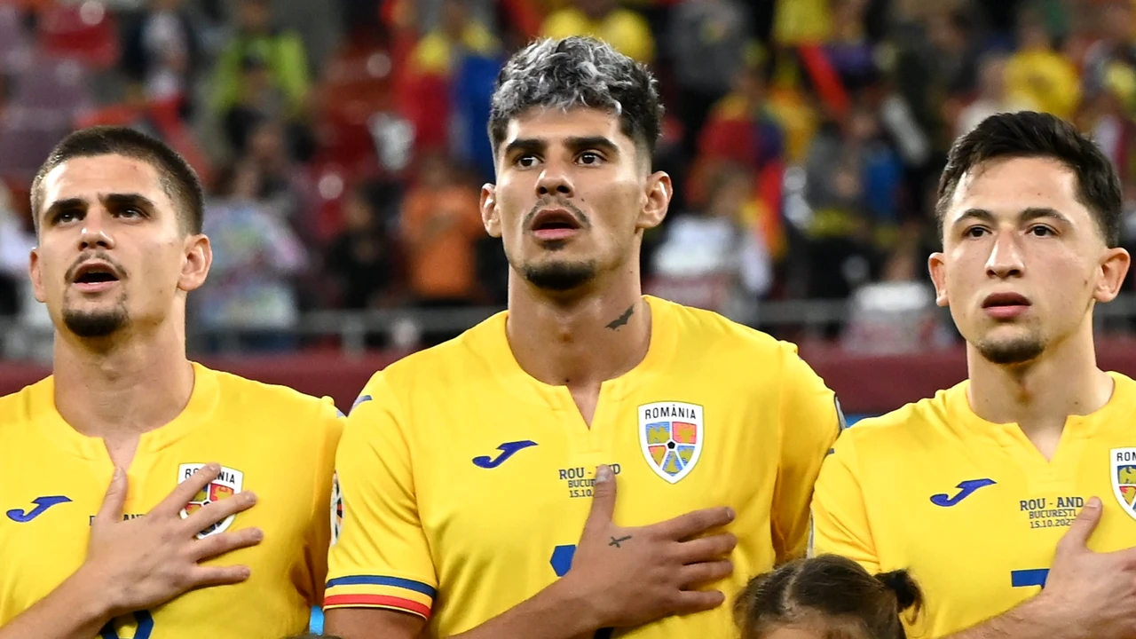 „Mbappe” Coman, cel mai aplaudat la prezentarea jucătorilor naționalei României. Cum au fost introduşi fotbaliştii care ne-au dus la Euro