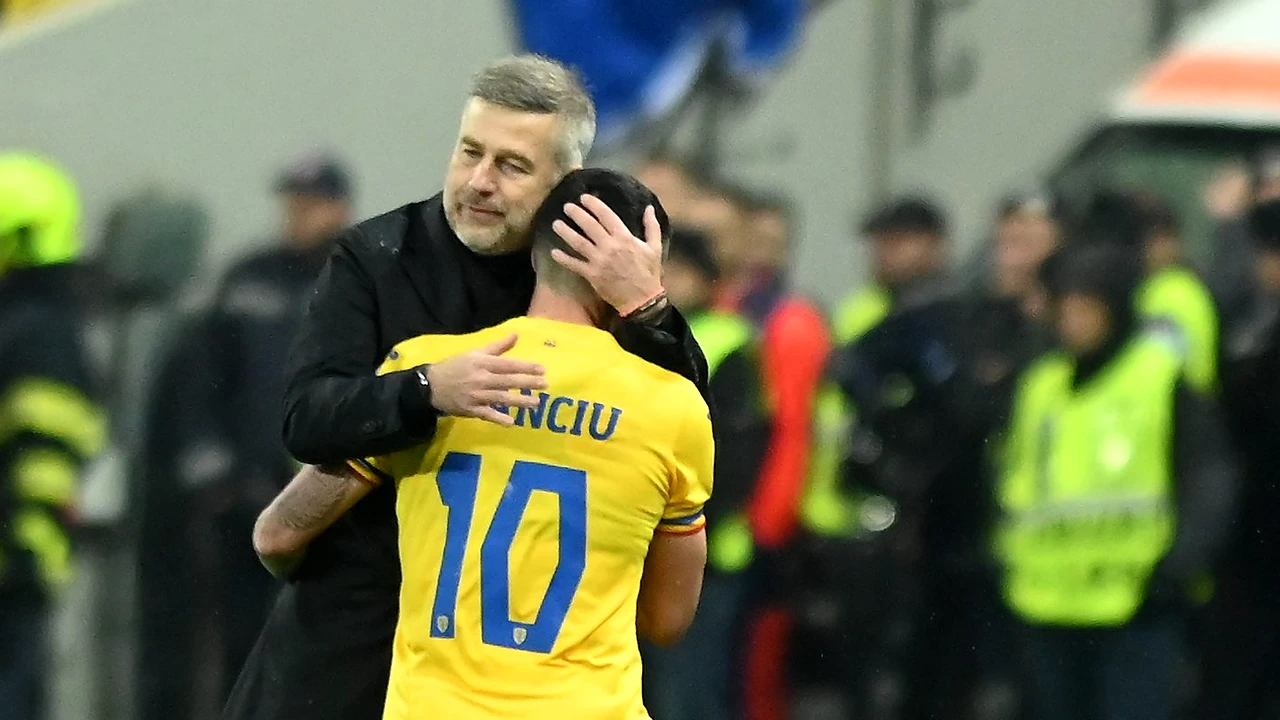 Momentul în care Edi Iordănescu nu l-a lăsat pe Nicolae Stanciu să vorbească, în fața presei: „E prima dată când fac asta!”