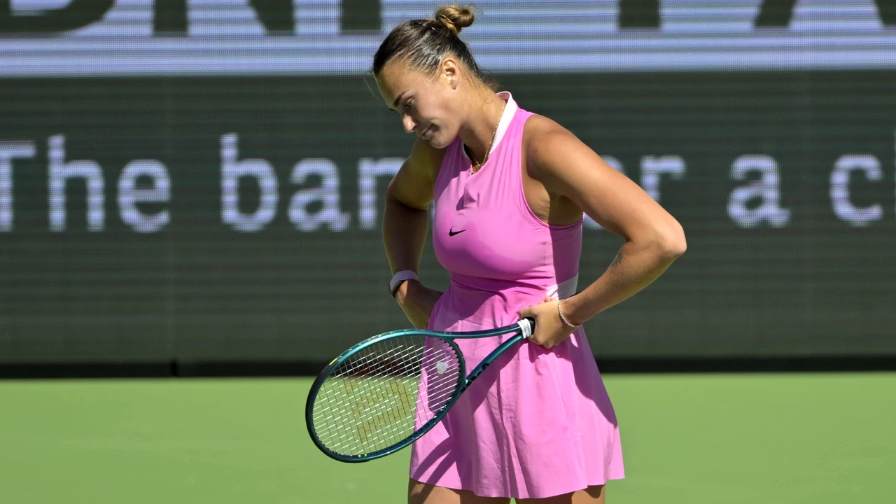 OUT de la Indian Wells. Aryna Sabalenka, eliminată de locul 23 WTA