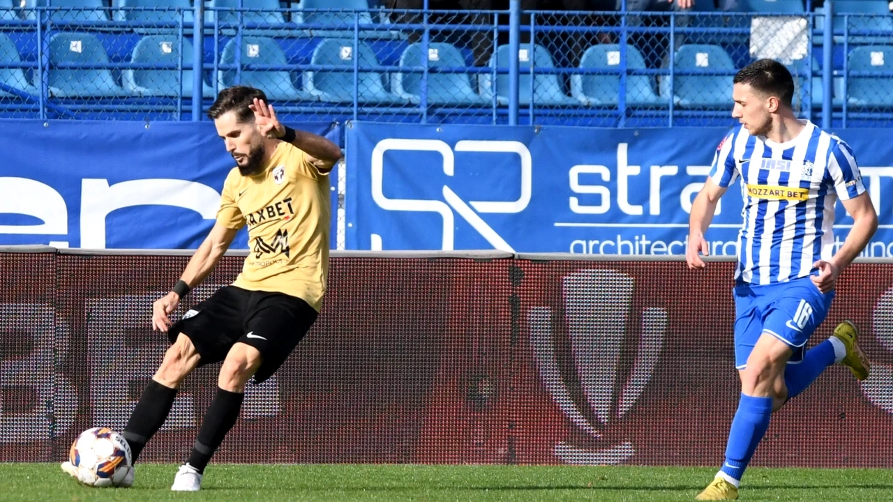 Poli Iași – FC Voluntari 3-1. Tony da Silva, prima victorie pe banca moldovenilor! Cum arată clasamentul în playout