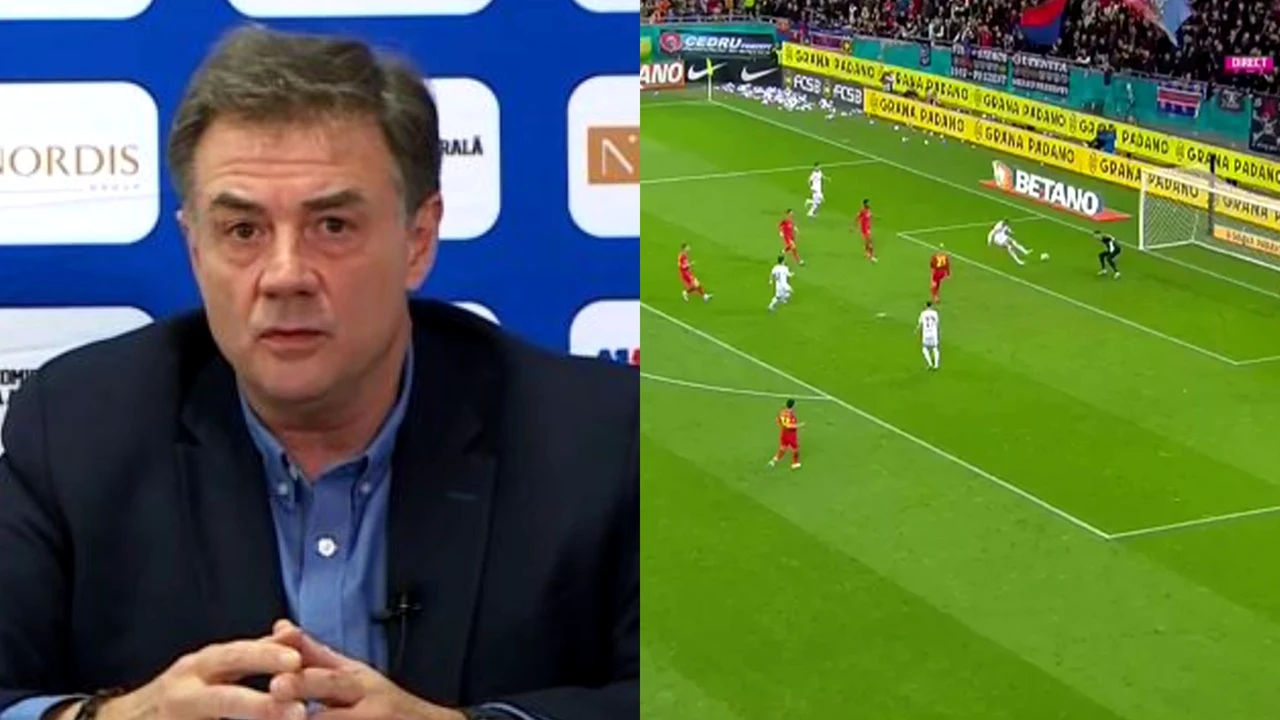 Kyros Vassaras a dat verdictul la cea mai controversată fază din FCSB – Rapid! Trebuia sau nu validat golul lui Hasani? Video