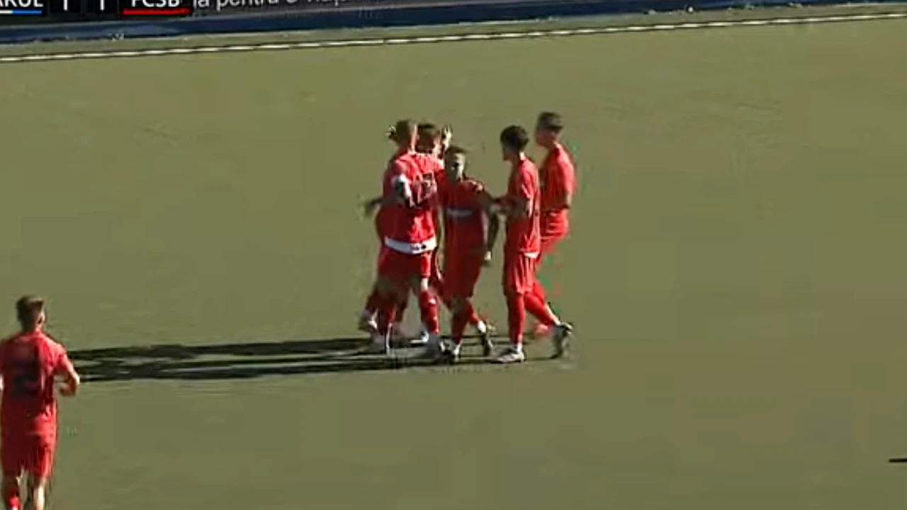 FCSB i-a dat 7 goluri Rapidului în Liga de Tineret! Victorie zdrobitoare chiar pe terenul marii rivale