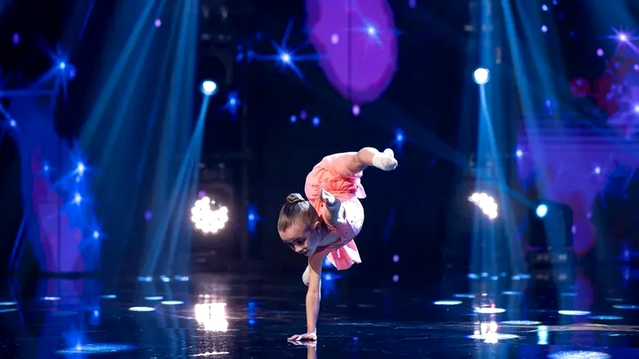 Cine e dansatoarea de doar 8 ani care a făcut senzație la Românii au Talent: „Numele nu se poate pronunța pe PRO TV”