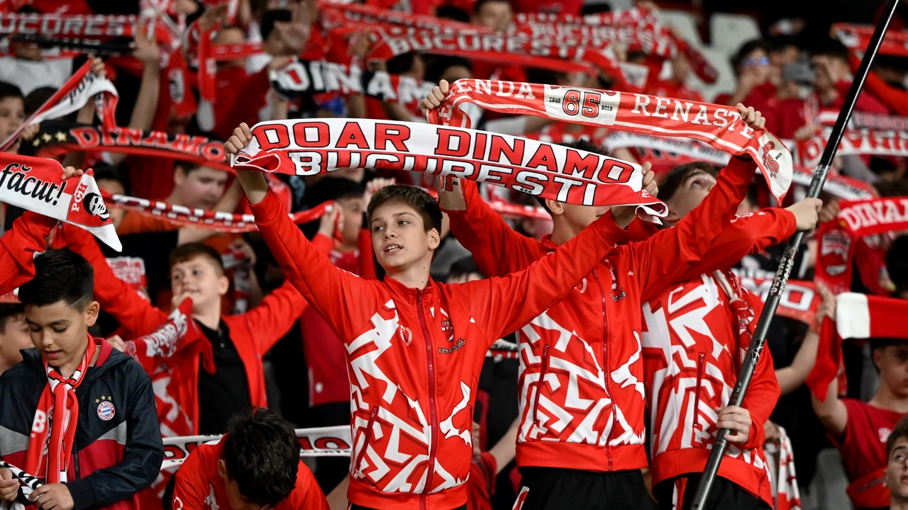 Copiii, la înălțime! Atmosferă de zile mari făcută de puștii lui Dinamo, la meciul cu Petrolul. Foto