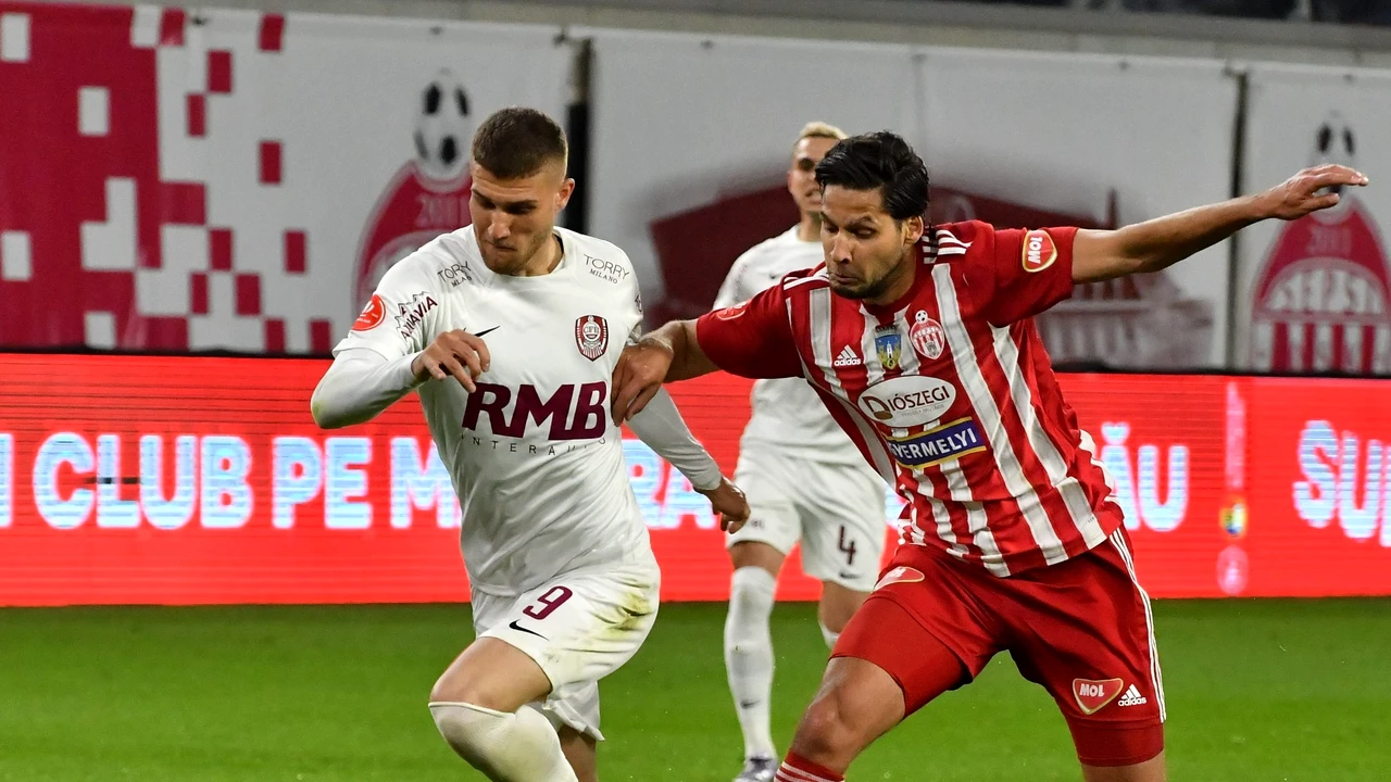 CFR Cluj – Sepsi 2-1. CFR, gol în minutul 6 de prelungiri. Sepsi a rezistat eroic, în 9 oameni, o repriză întreagă! Cum arată acum clasamentul din playoff