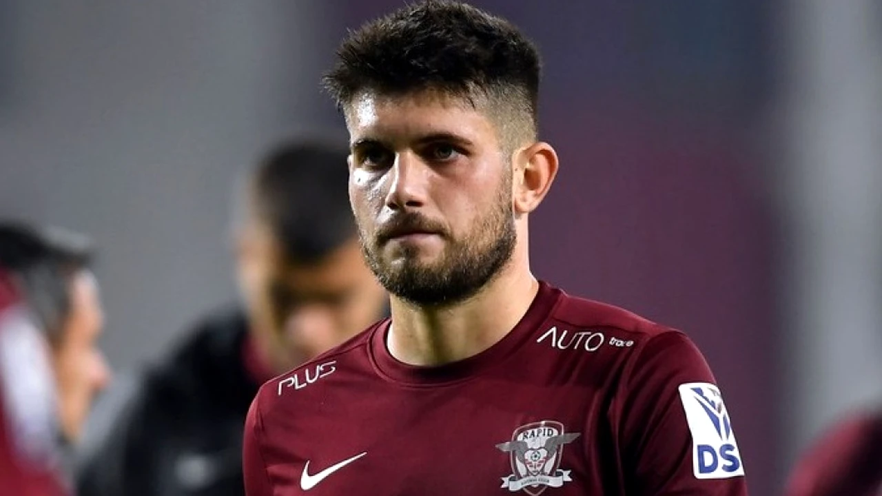 Paul Iacob a sărit la bătaie cu fanii Rapidului! Scene șocante în Giulești, după înfrângerea cu Universitatea Craiova. Foto