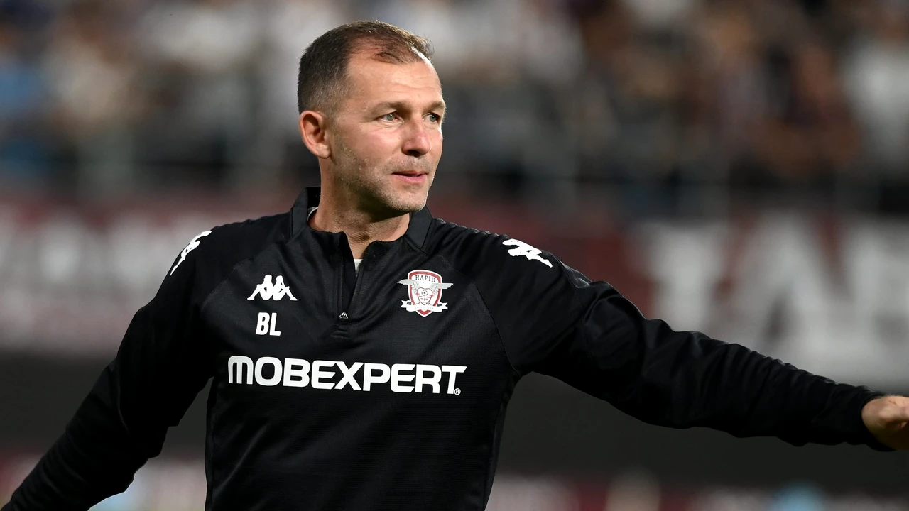 Bogdan Lobonț nu e antrenor principal la FCSB – Rapid! Numele neașteptat care apare pe foaia de joc