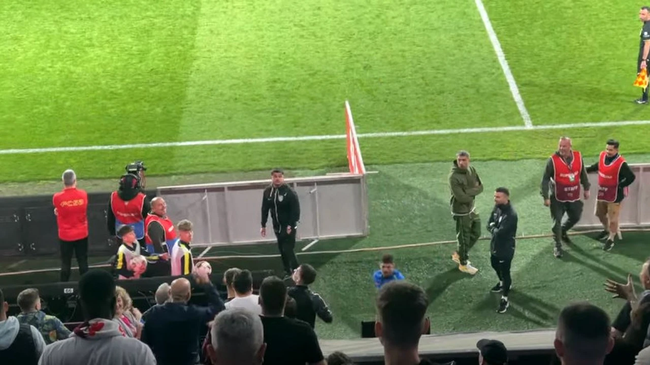 Florinel Coman surprinde cu un gest neașteptat după meciul CFR – FCSB. Fanii au reacționat imediat. Galerie Foto