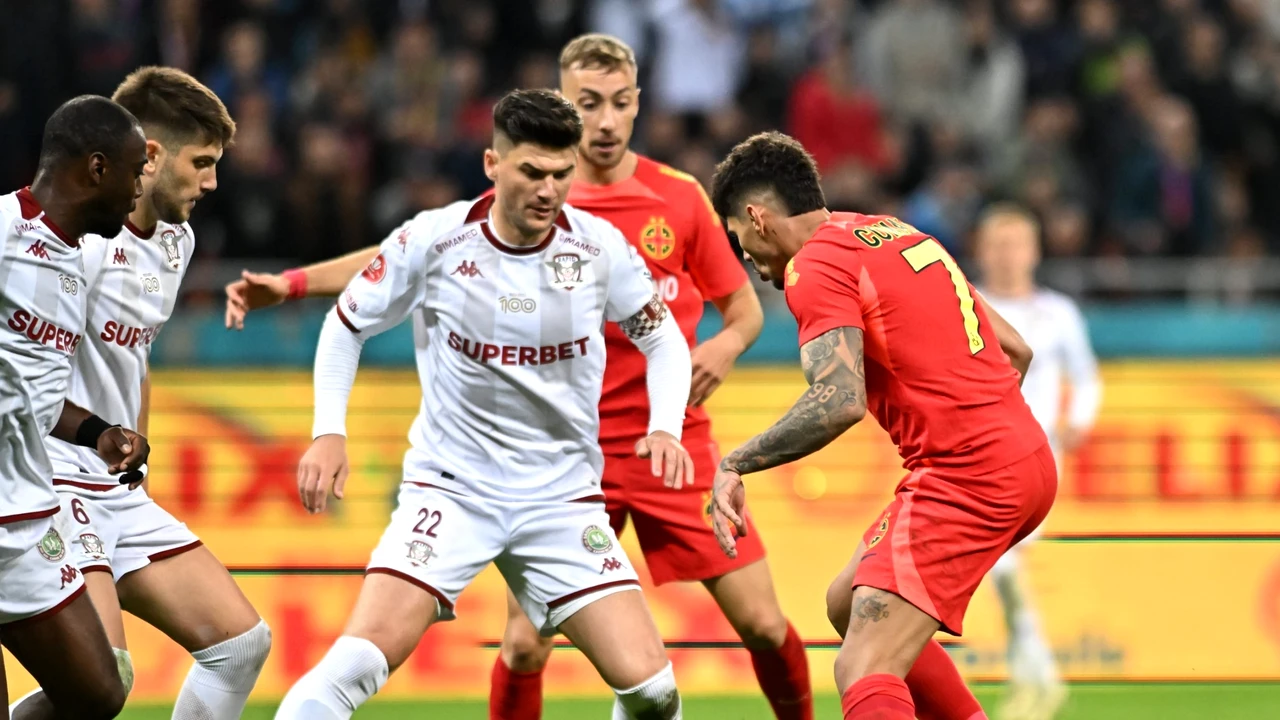 FCSB – Rapid 2-2. Spectacol total pe Arena Națională. Giuleștenii amână sărbătoarea rivalilor. Cum arată clasamentul playoff-ului
