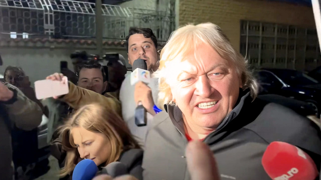 Ce i-a făcut, de fapt, Dănuț Lupu jurnalistei care l-a enervat la ieșirea din penitenciar? Au apărut imaginile clare