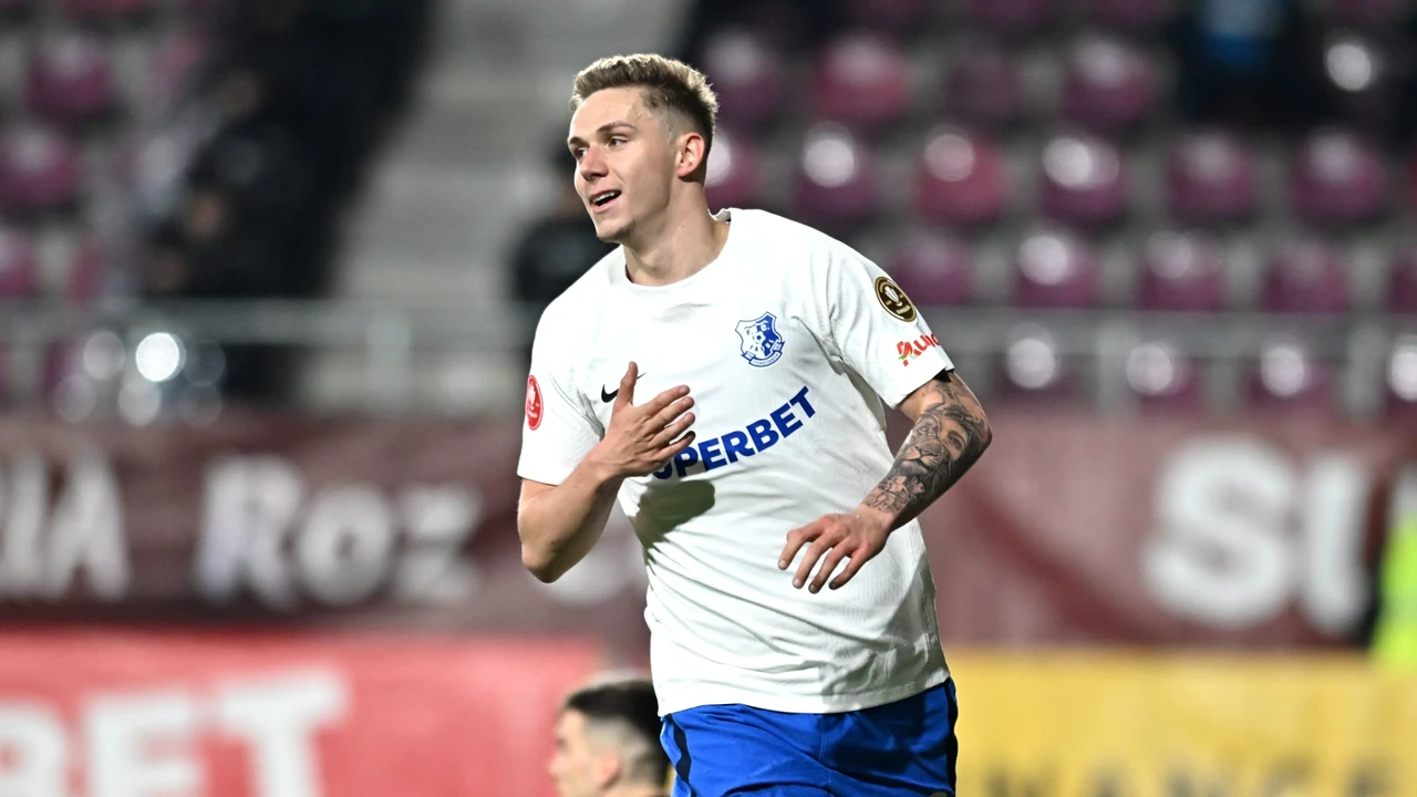 Ofertă uriașă pentru a-l împiedica pe Louis Munteanu să semneze cu FCSB. Cine este dispus să plătească suma de transfer
