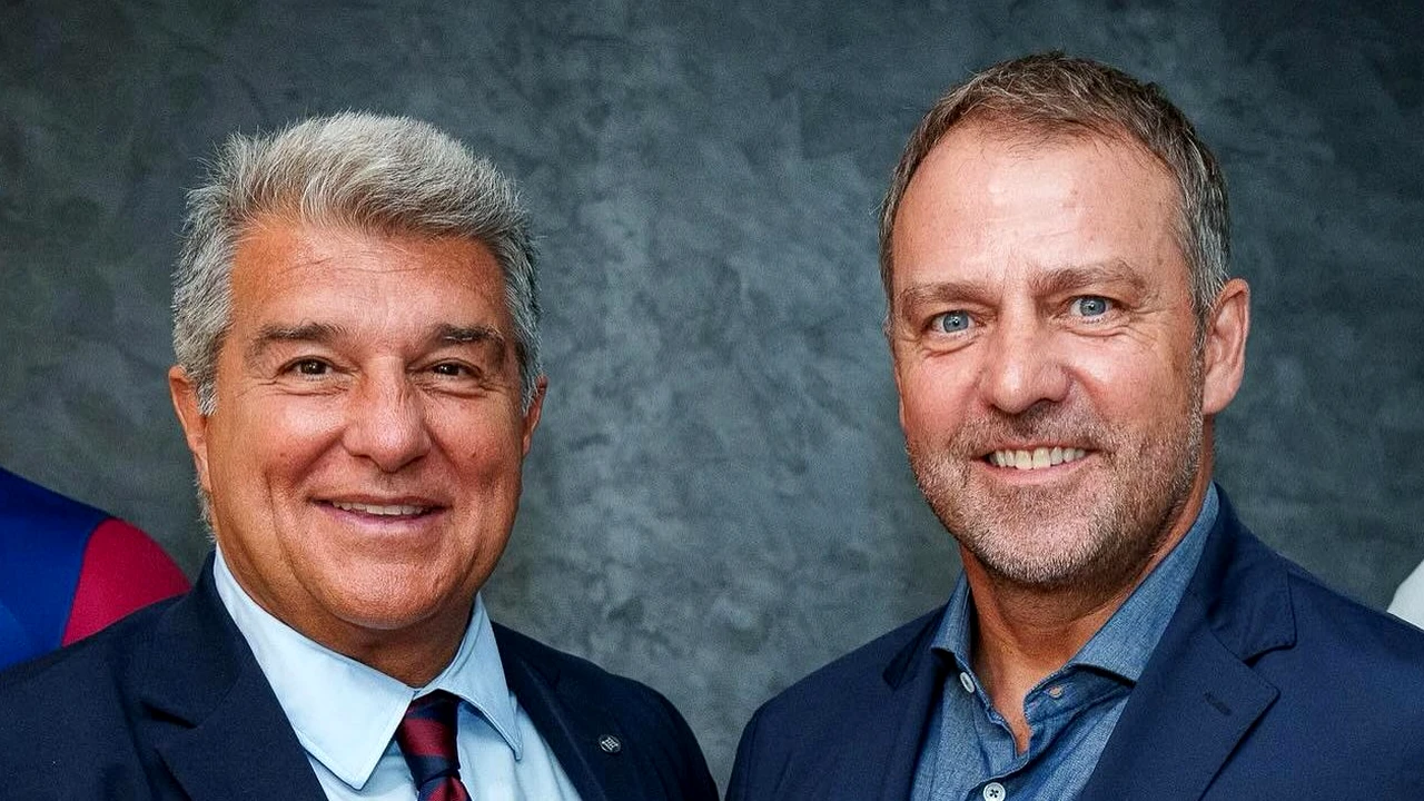 Hansi Flick a fost prezentat oficial de FC Barcelona