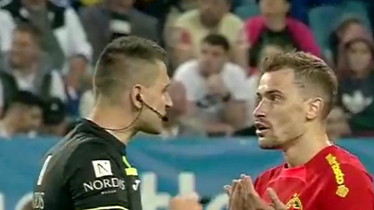 „Băi, prostule”. Olaru explică de ce l-a jignit pe arbitrul meciului cu Craiova