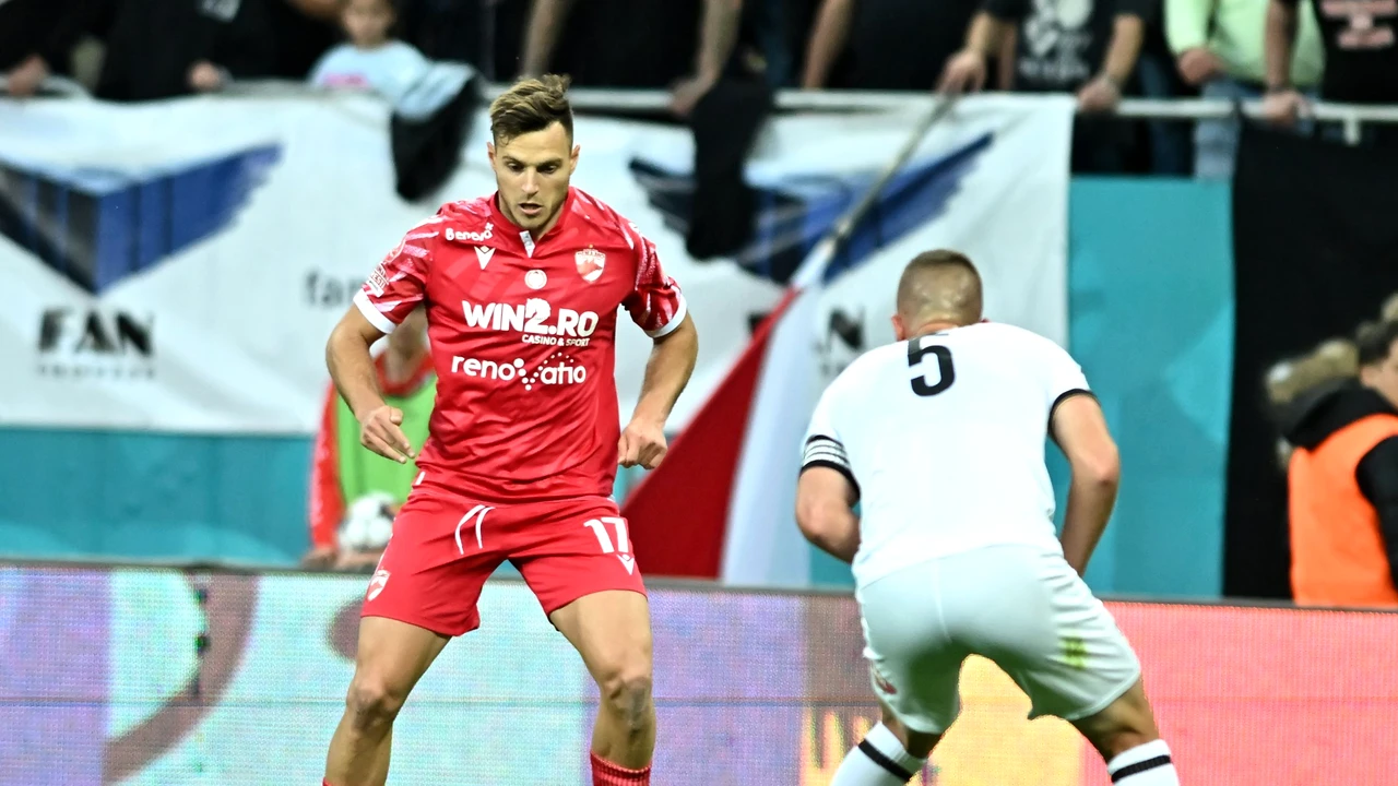 Dennis Politic, eroul lui Dinamo! Gol spectaculos în barajul cu Csikszereda, marcat la doar 17 secunde după pauză! Video