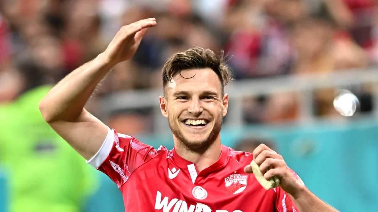 „Cât mai rămâi la Dinamo?” Răspunsul surprinzător al lui Dennis Politic, după „dubla” senzațională cu Csikszereda