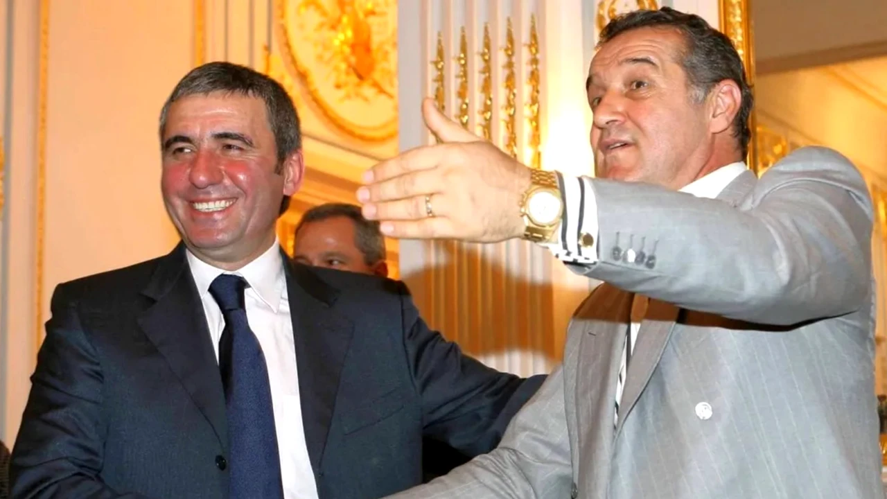 Becali, la picioarele lui Hagi: „Poate e mai mare ca Lucescu. Eu nu-s nici la unghia lui. Fac niște schimbări și gata”