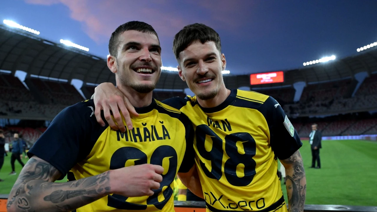 Valentin Mihăilă a marcat din pasa lui Dennis Man! Parma, la „picioarele” celor 2 români