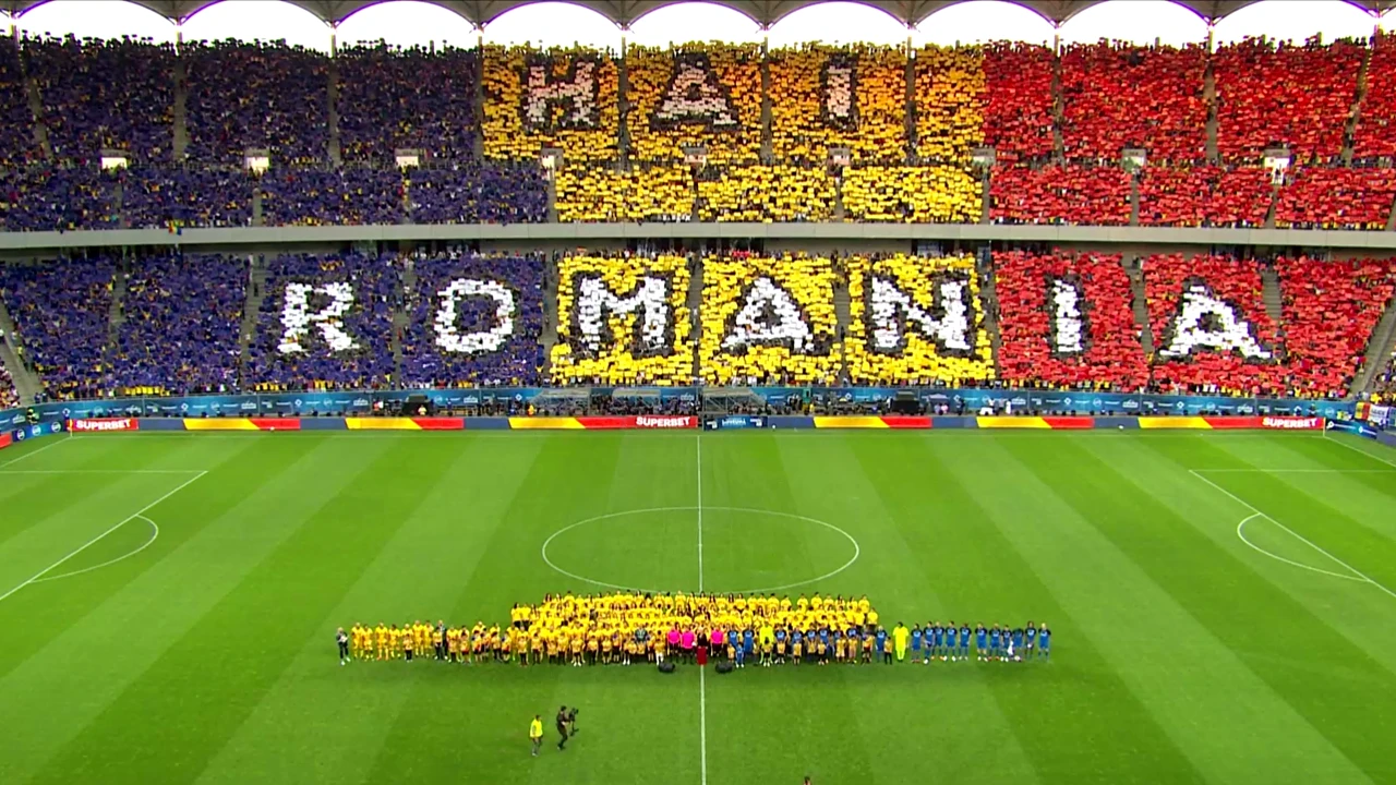 Mourinho a scos telefonul şi a început să filmeze! Scene impresionante pe Arena Națională: cum s-a auzit imnul României la meciul de adio al Generației de Aur