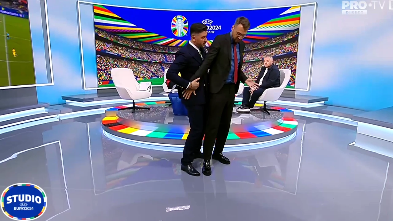 Ce a vrut să spună autorul? ? Marica i-a arătat live lui Ștucan ce le făcea Lukaku fundașilor României în meciul cu Belgia