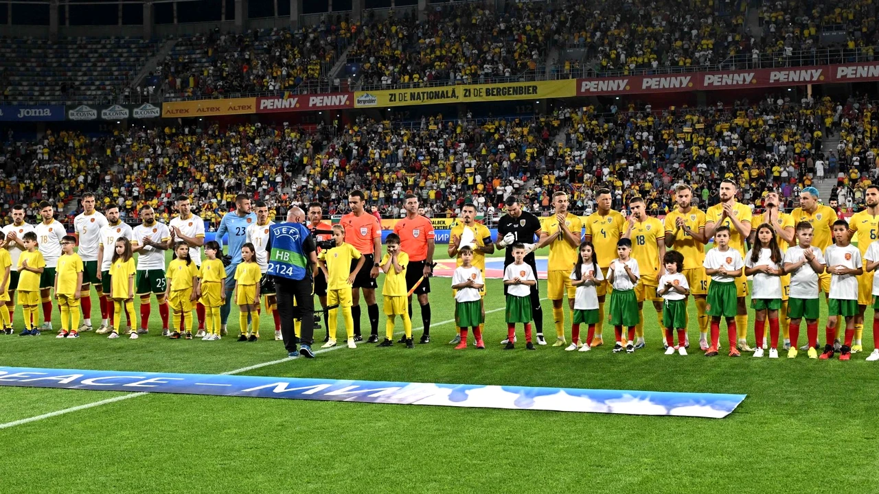 România – Bulgaria 0-0. Remiză albă, în fața a 19.000 de spectatori. Meci modest făcut de tricolori, la 10 zile distanță de startul EURO. Toate fazele sunt aici