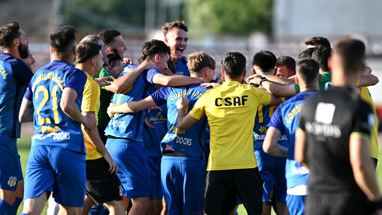 Florentin Petre a dus-o pe Unirea Ungheni în B! Drame pentru Gloria Bistrița şi CS Dinamo. Se ştiu 5 promovate în Liga 2, a 6-a urmeazā să se decidă