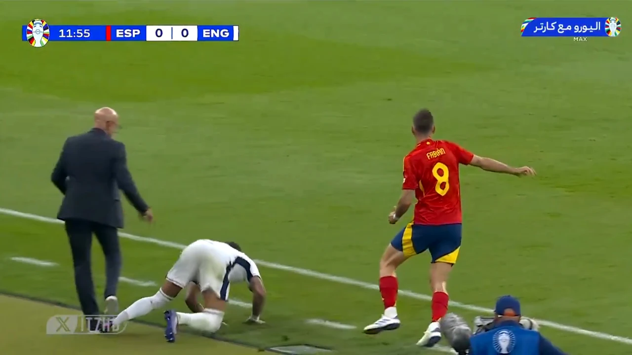 Kyle Walker, aproape de o accidentare serioasă după ce a intrat în selecționerul Spaniei. Ce s-a întâmplat