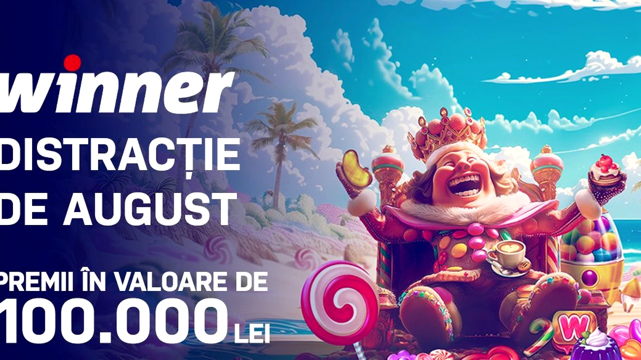 Distracție de August cu Winner – Campania care te aduce mai aproape de premii incredibile! (P)