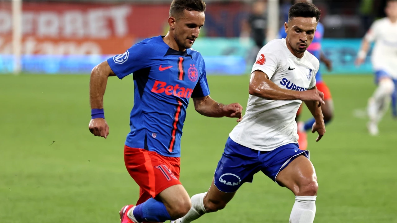 FCSB – Farul 3-2. Golul superb al lui Olaru și intervenția VAR din prelungiri îi aduc lui FCSB prima victorie internă a sezonului. Campioana e acum all-in pentru returul cu Sparta Praga