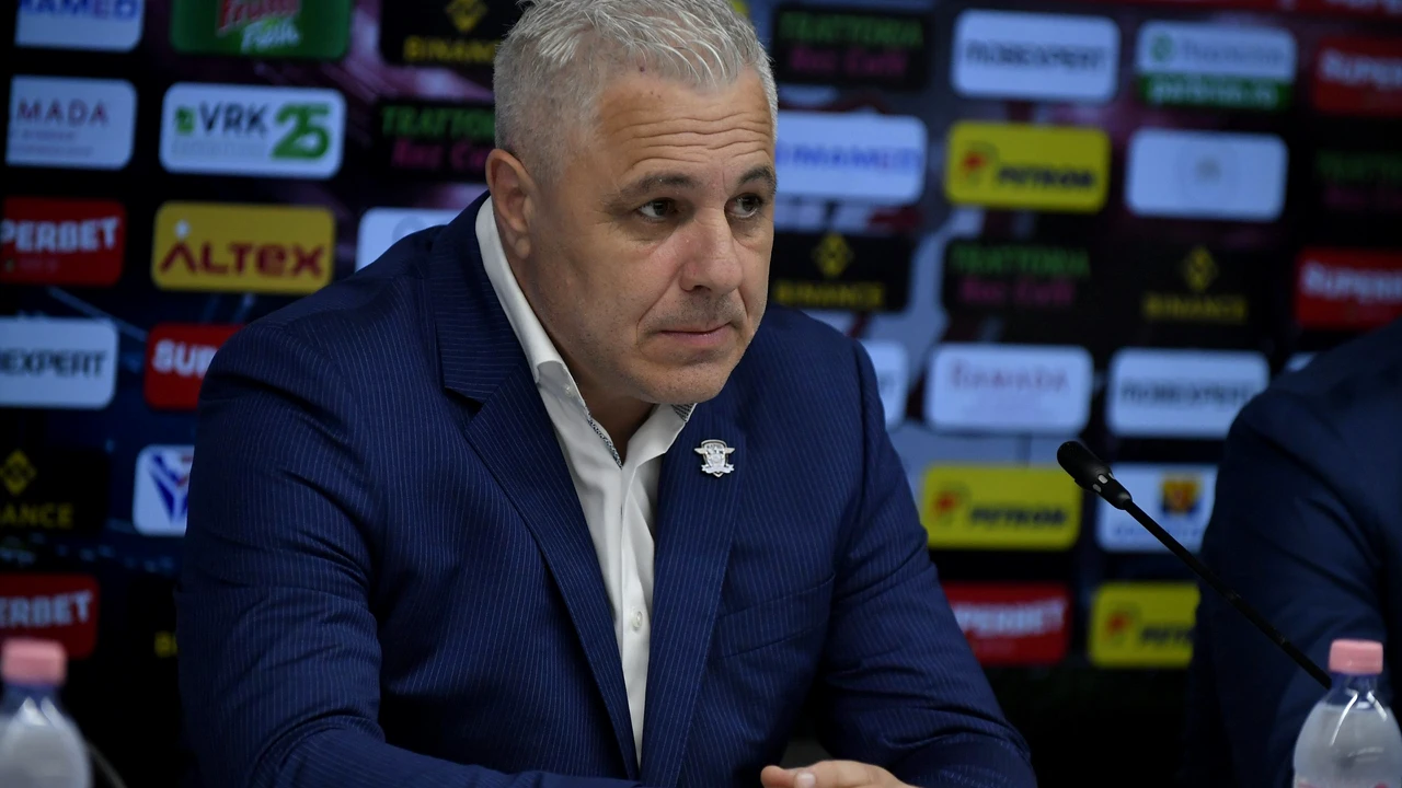 Întrebat dacă o va urmări pe FCSB în duelul cu Lyon, din Europa League, Marius Șumudică a răspuns și a plecat din conferință