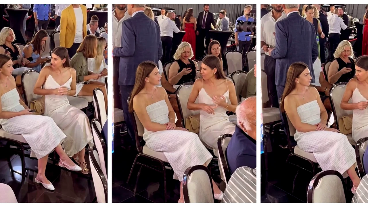 NU se așteptau la asta! Ce au făcut Simona Halep și Sorana Cîrstea când au dat nas în nas la superevenimentul miliardarului Țiriac