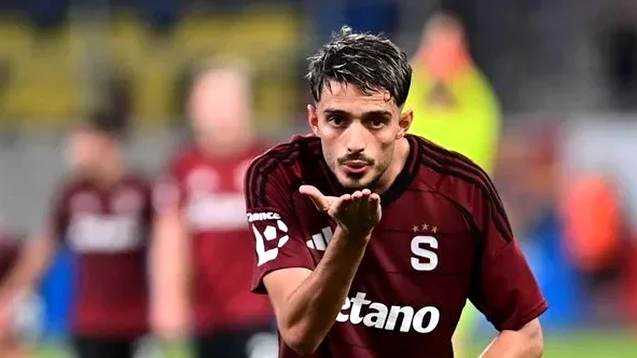 Albion Rrahmani, pe radarul unei echipe din Premier League. Rapid ar putea încasa o sumă importantă de bani