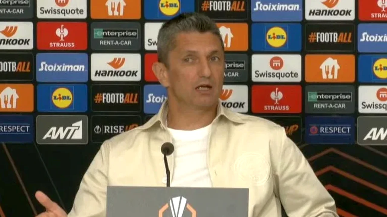 “M-am trezit la 5 dimineața din cauza gândurilor”. Ce a declarat Răzvan Lucescu înaintea meciului cu FCSB