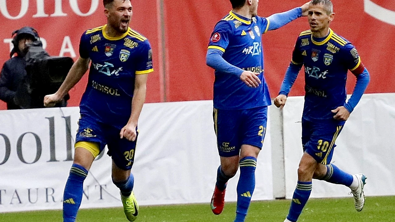 Hermannstadt – Unirea Slobozia 1-1. Perianu, eroul lui Mihalcea în prima „finală” în lupta pentru evitarea retrogadării