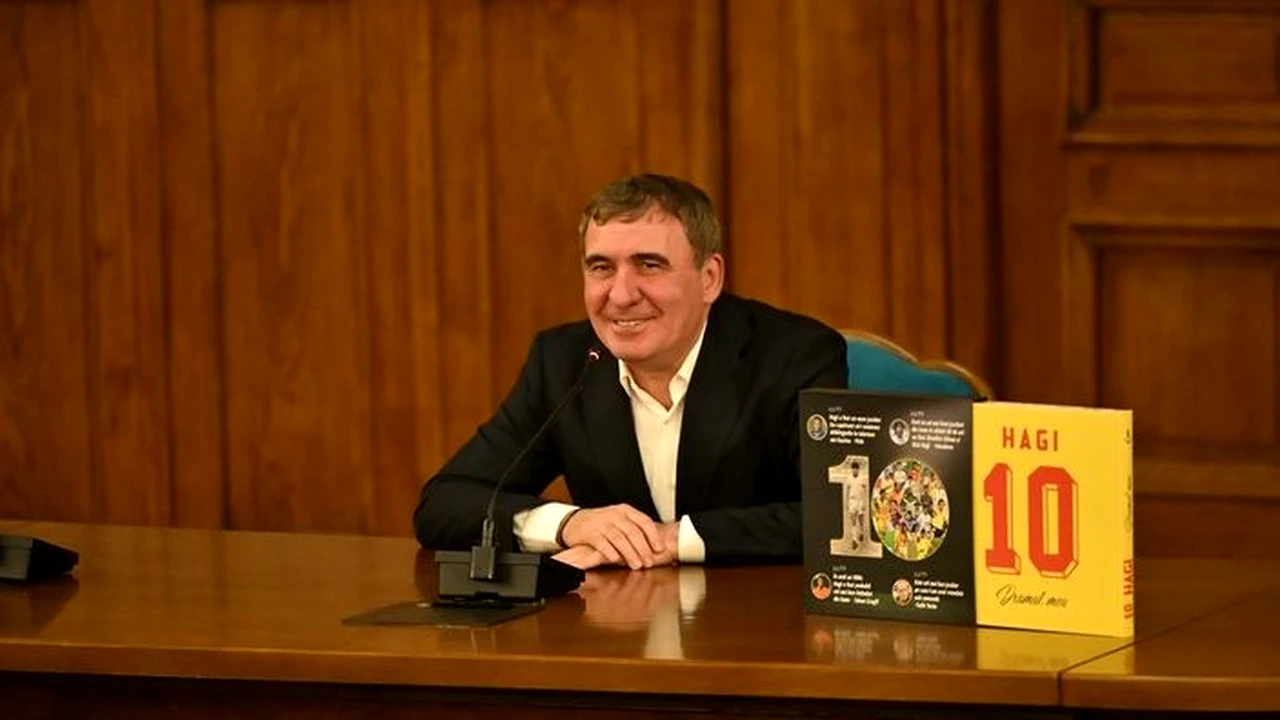 Gheorghe Hagi şi-a lansat autobiografia „Hagi – Drumul meu”: “26 martie este o zi specială”