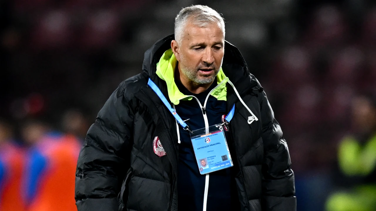 Dan Petrescu, dezamăgit de egalul cu Rapid: „Toţi urlă, ţipă, dar noi am fost cei mai dezavantajaţi de arbitraj”