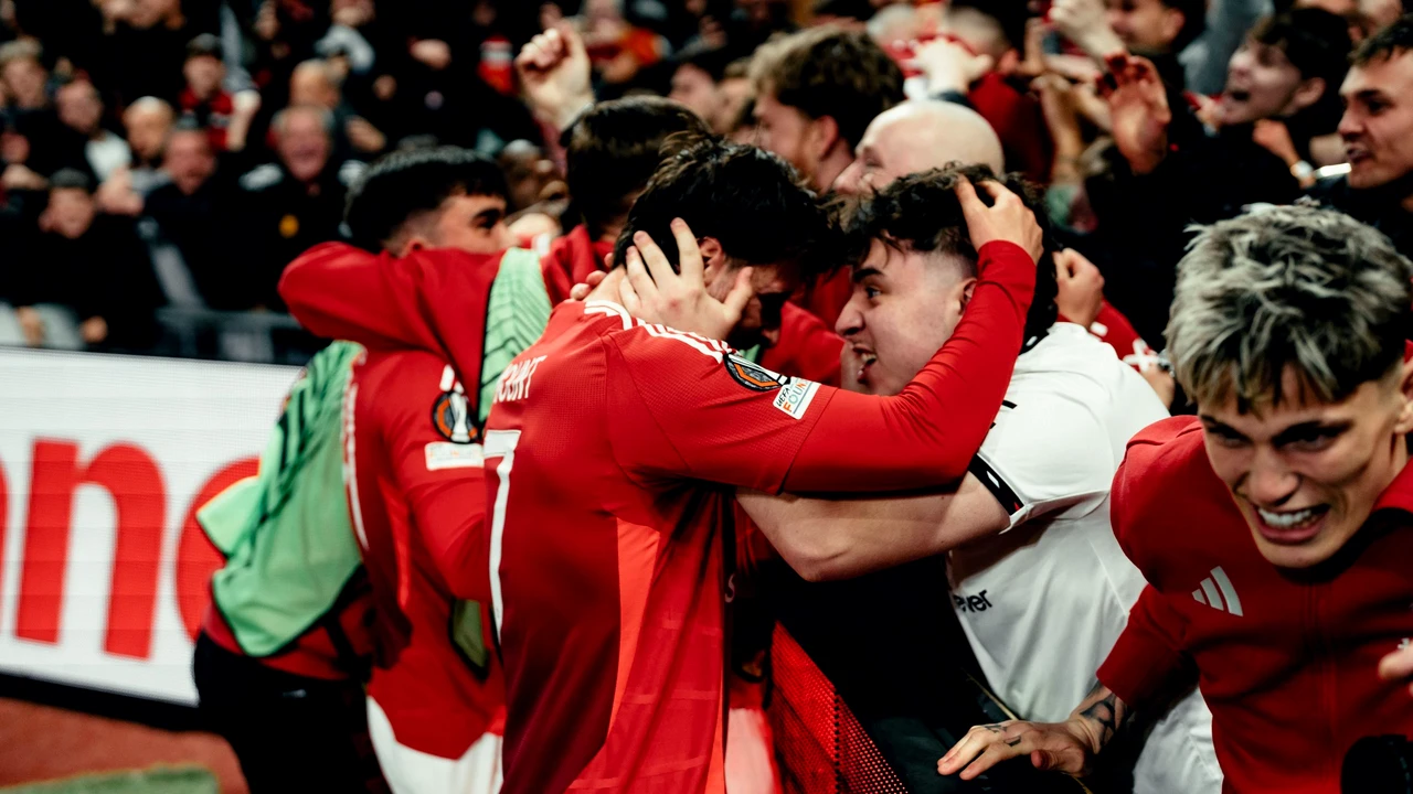 Manchester United, calificare incredibilă în semifinalele Europa League. Conduși cu 2-4, „diavolii roșii” au revenit miraculos