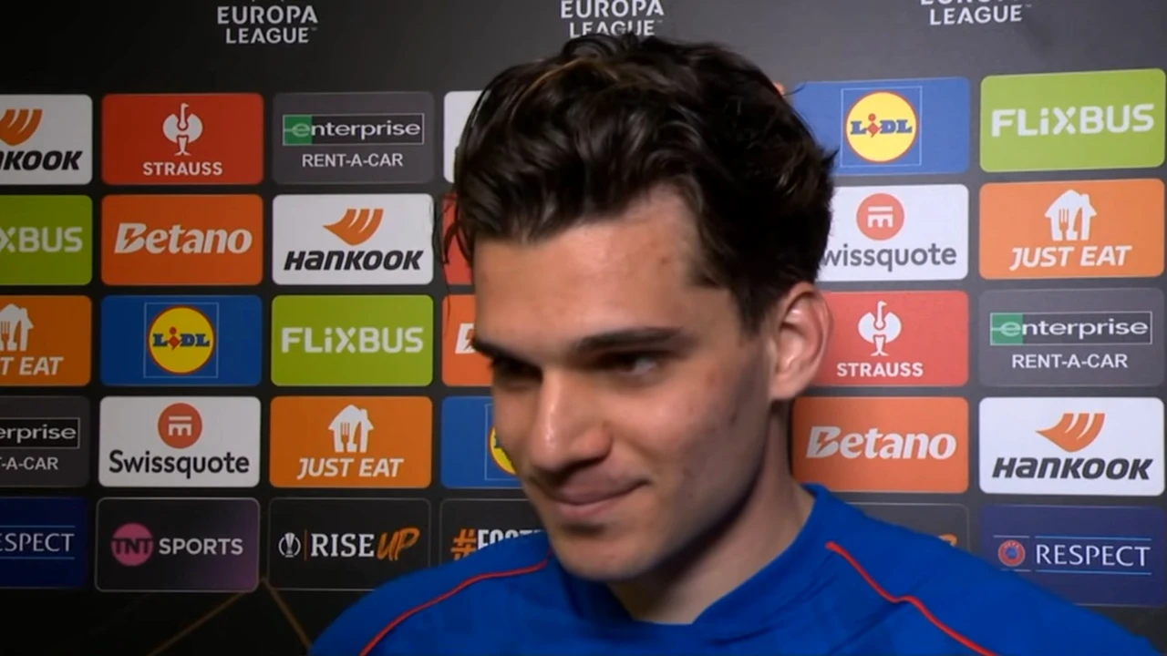 Ianis Hagi e convins după ce Rangers a rezistat în inferioritate numerică împotriva celor de la Bilbao, în Europa League: „Suntem fericiţi”