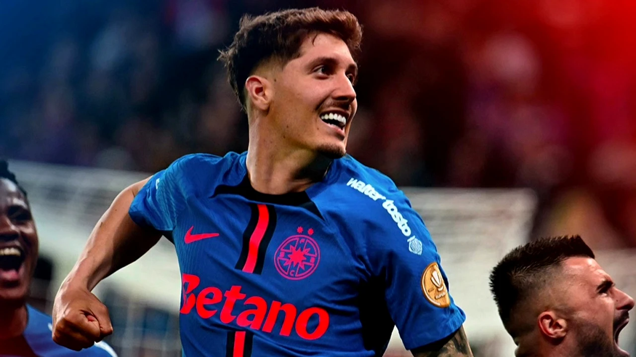 FCSB a revenit pe primul loc în Superliga! Szabolcs Kovacs a acordat penalty cu ajutorul VAR, iar David Miculescu a asigurat cele trei puncte