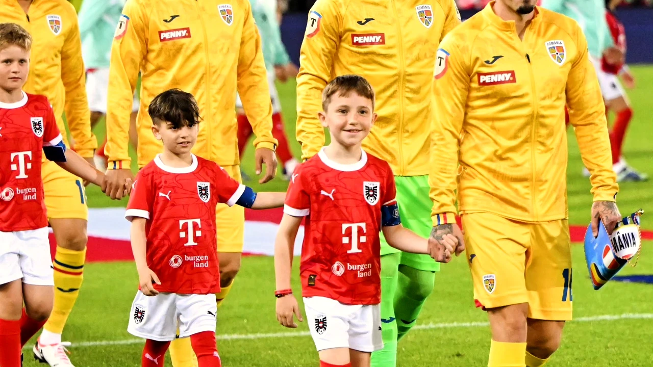România, mult sub așteptări la Viena. Înfrângere cu 2-1 în fața Austriei, însă tricolorii au făcut un meci modest