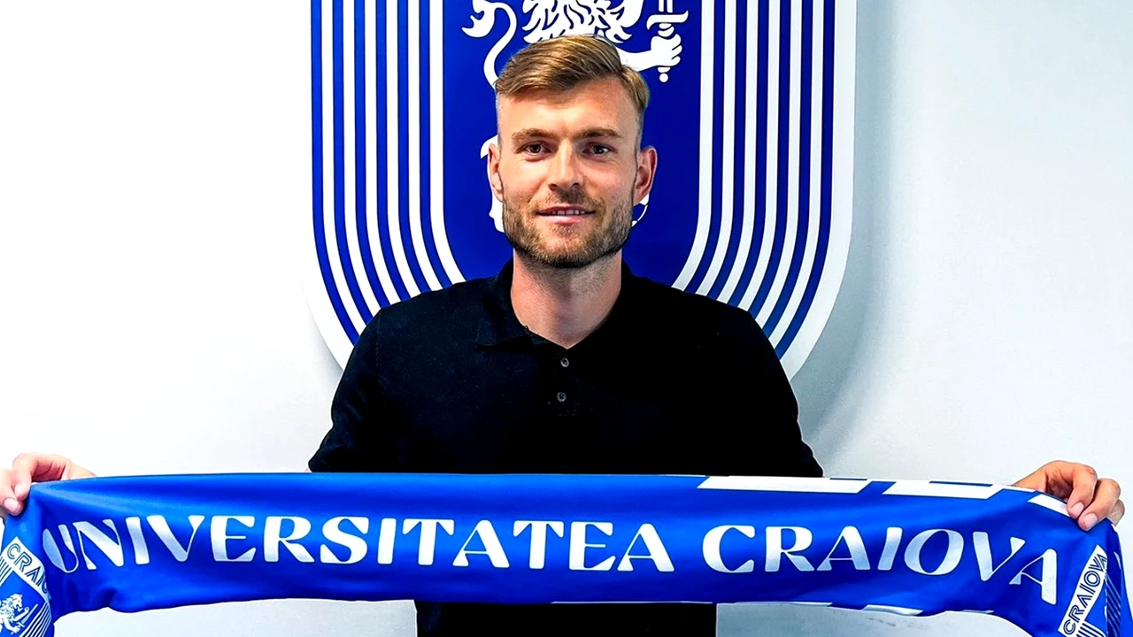 Universitatea Craiova a făcut al patrulea transfer! “MoldOlteanul s-a întors acasă”
