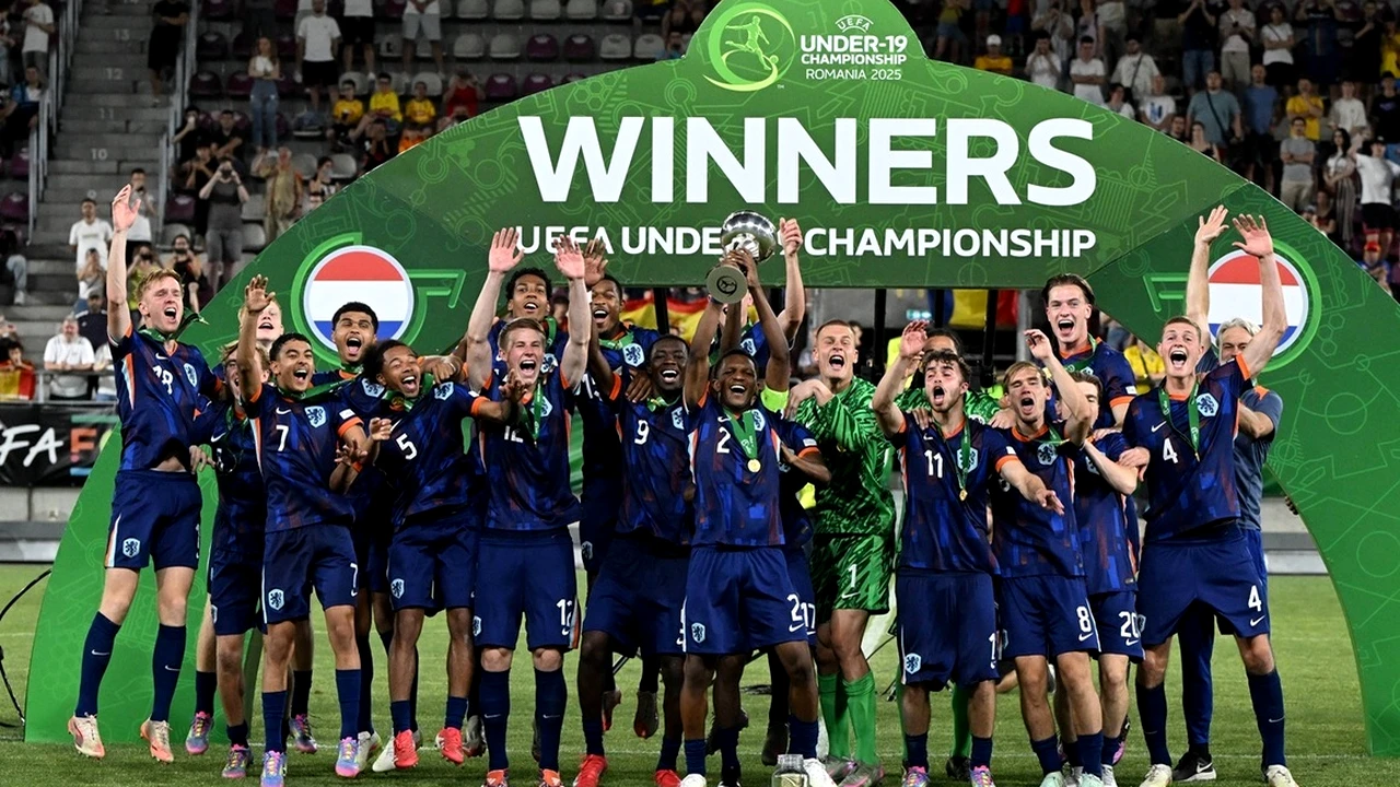 Naţionala U19 a Ţărilor de Jos a câștigat EURO 2025. Scandal la capătul finalei cu Spania: ”Toţi vor să câştige”
