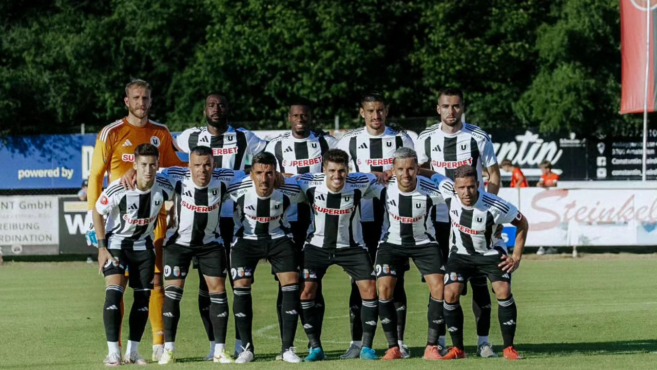 Universitatea Cluj a fost spulberată în Austria, de o echipă care va juca în Liga Campionilor. ”Şepcile roşii” au încasat patru goluri în prima repriză