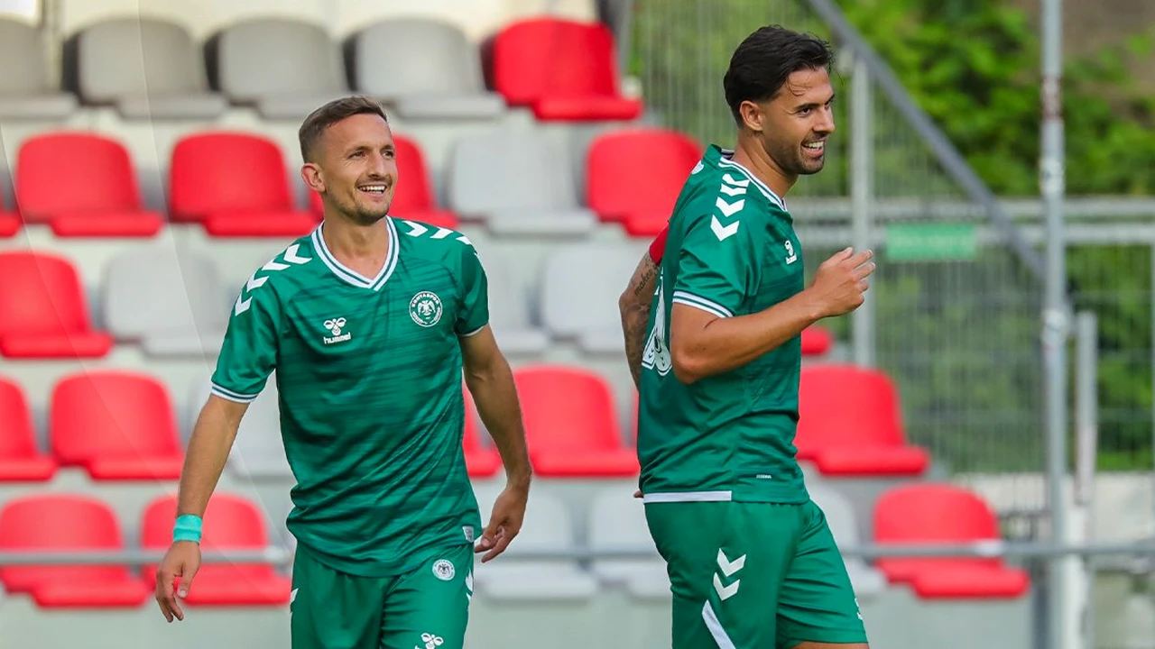 Marius Ștefănescu, marcator la debutul său pentru Konyaspor! A avut nevoie de doar 8 minute pentru a înscrie
