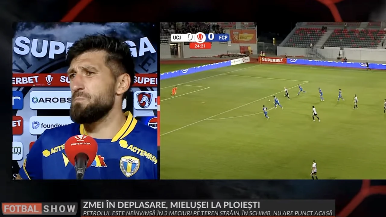 Paul Papp, un nou show din cauza arbitrajului: ”Suntem la fotbal, mânca-v-aș gura voastră!”