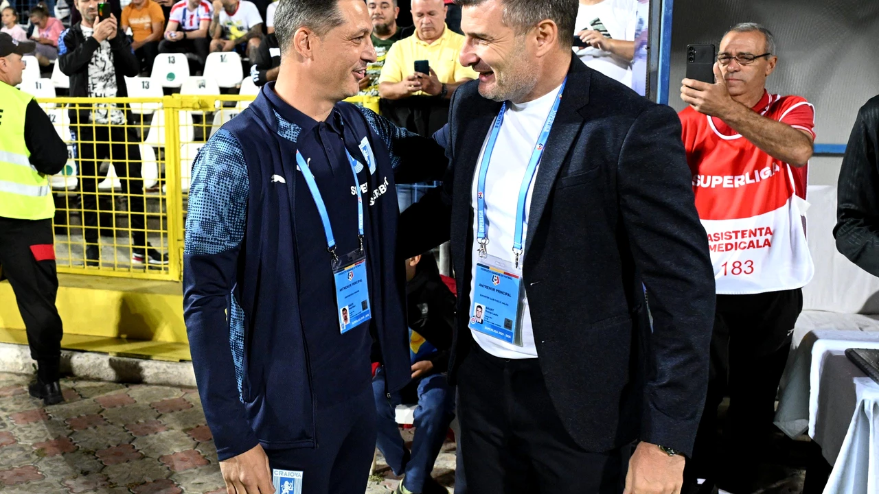 Balint, un antrenor fericit după victoria cu Craiova: „A venit acest succes într-un moment dificil pentru noi”