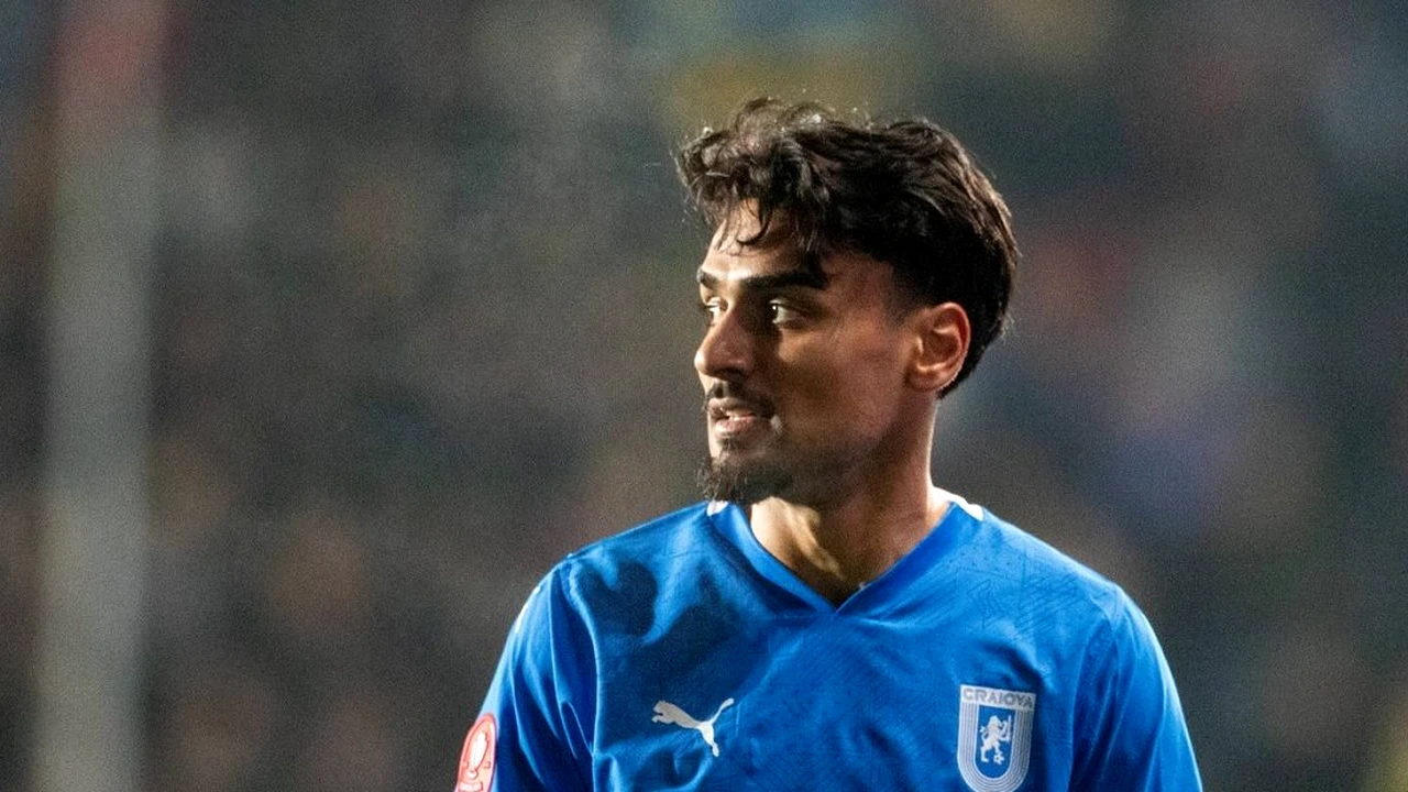 Interes din Bundesliga pentru Ștefan Baiaram. „Perla” Universității Craiova ar putea ajunge în Germania