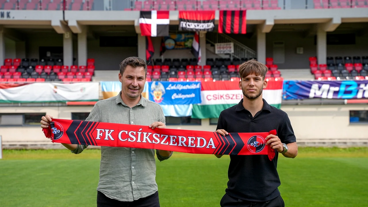 OFICIAL | Csikszereda a bătut palma cu fotbalistul campioanei Ungariei! Mutarea reușită de ciucani
