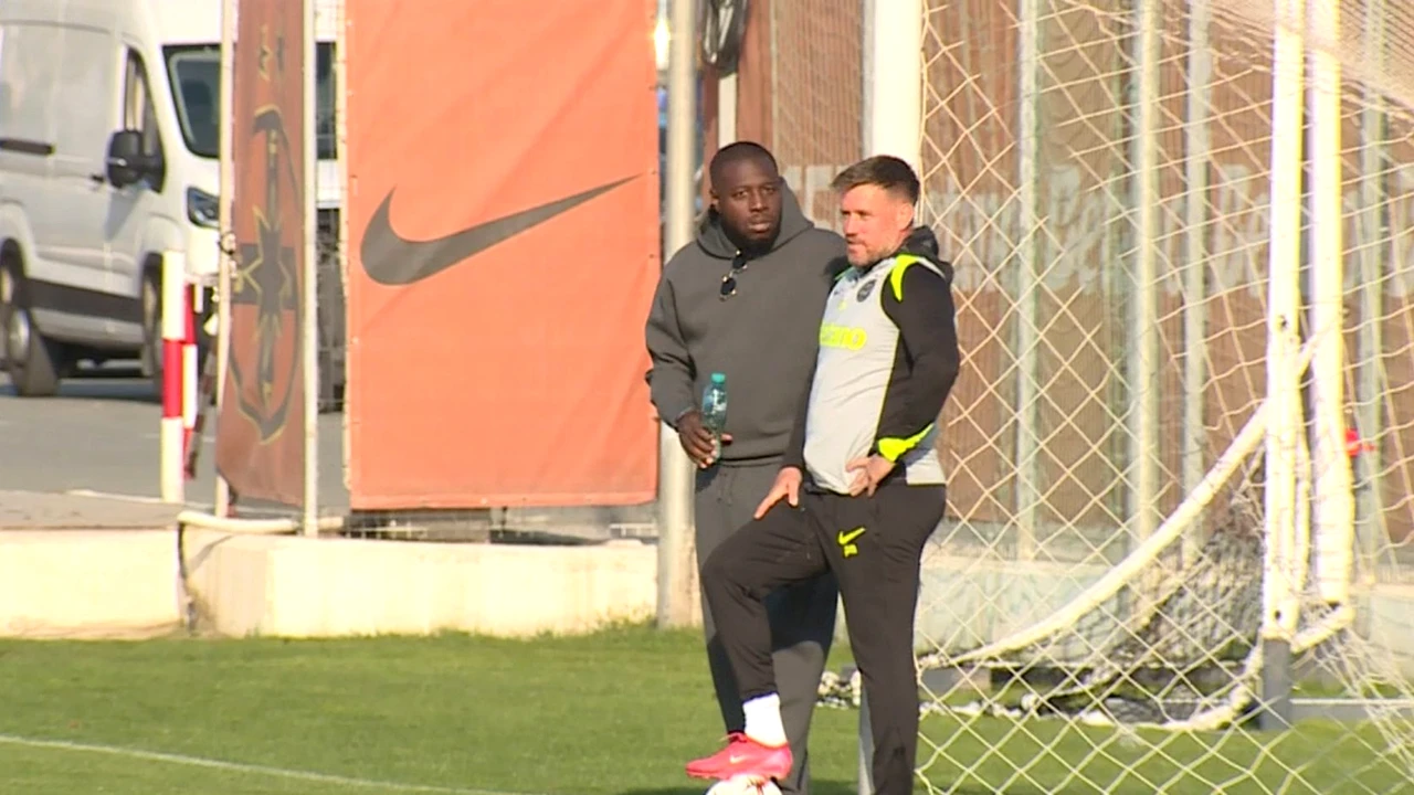 Gnohere i-a vizitat pe jucătorii de la FCSB înaintea partidei cu Bologna. Cum arată „Bizonul”, la cinci ani de la despărțirea de fotbalul românesc