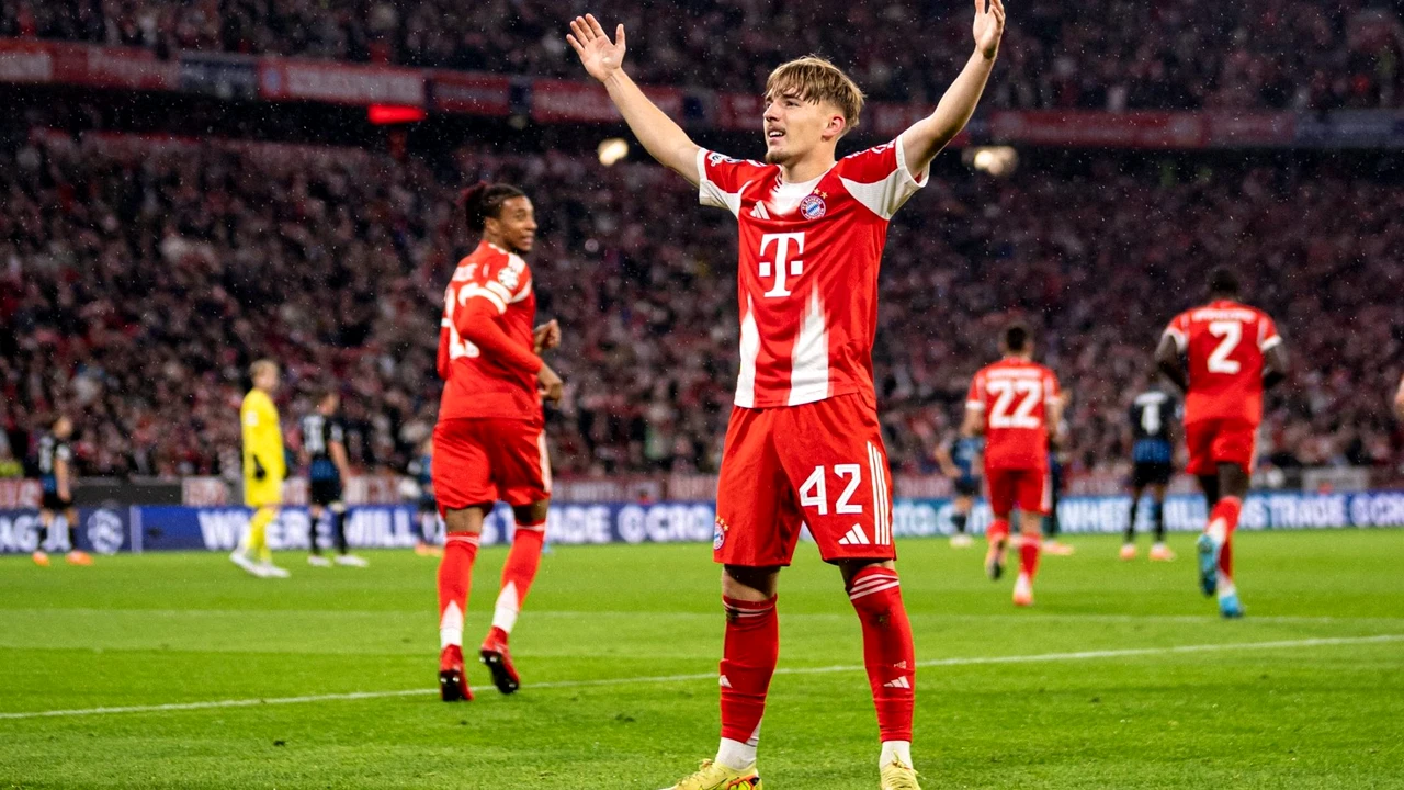 FOTO | A marcat în Bayern – Club Brugge 4-0 și a intrat în istorie!